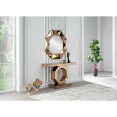 Set consola cu oglinda de Lux,Perla