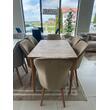 Set masa extensibila cu 6 scaune