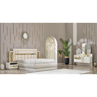 Pat tapițat de lux cu ladă de depozitare 160*200 cm, Berlin