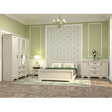 Dormitor MDF  Vanilie Supermat Bavy01