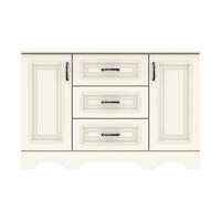 Comoda  2 Usi 3 Sertare Vanilie Supermat Bavy06