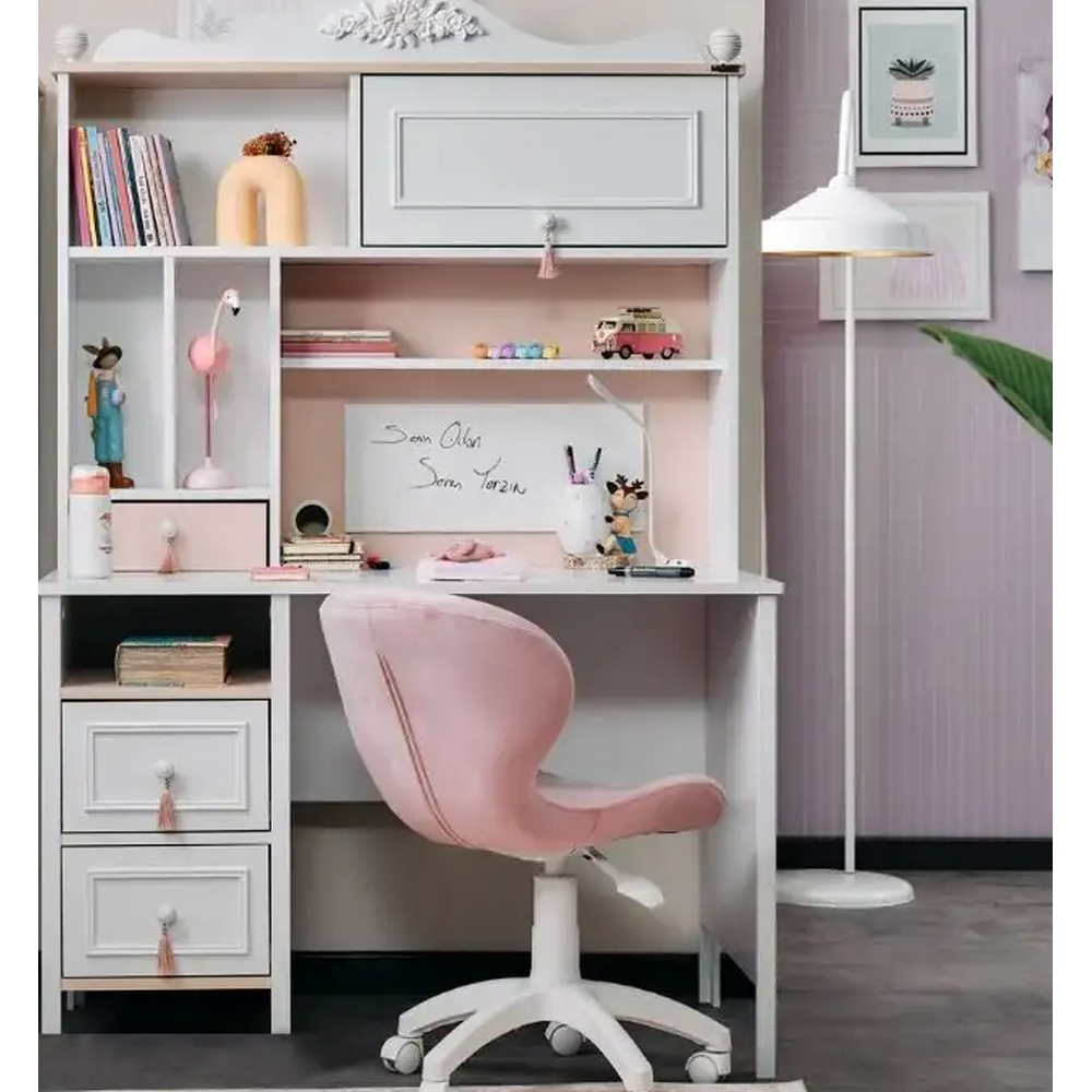 Birou cu suprapozabil pentru copii ,Alya