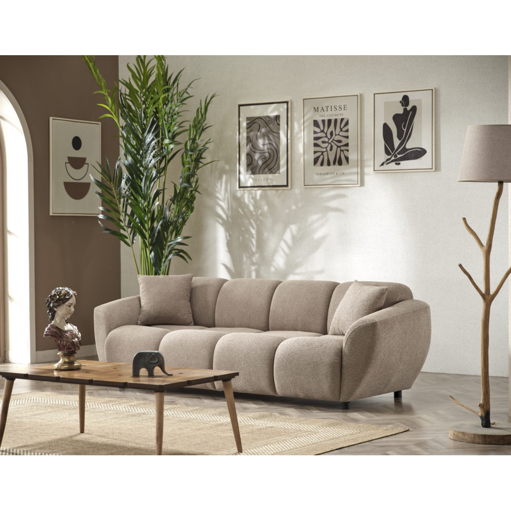 Canapea 2 locuri fix de Lux Odessa