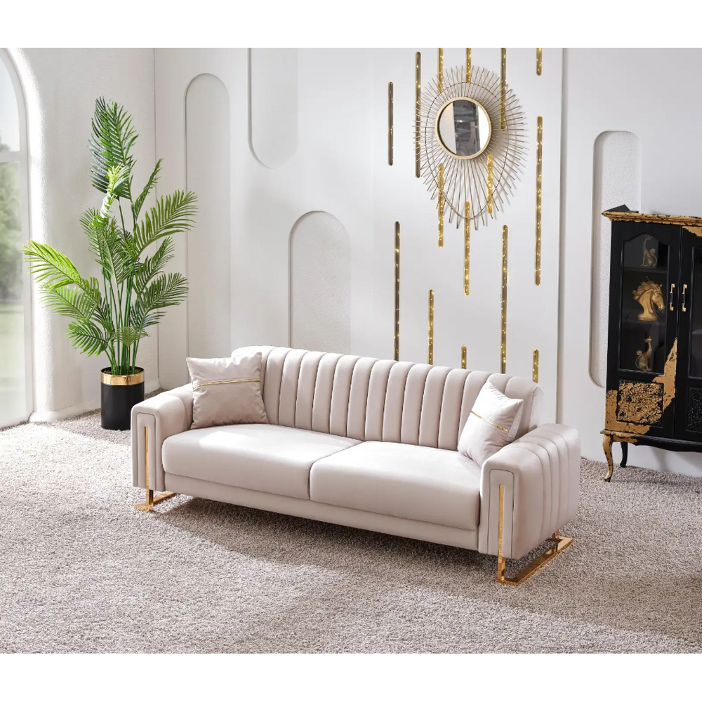 Canapea extensibila 3 locuri cu lada Othello