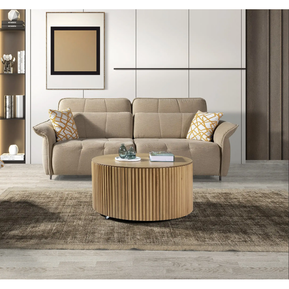 Canapea extensibila cu tetiere reglabile Como