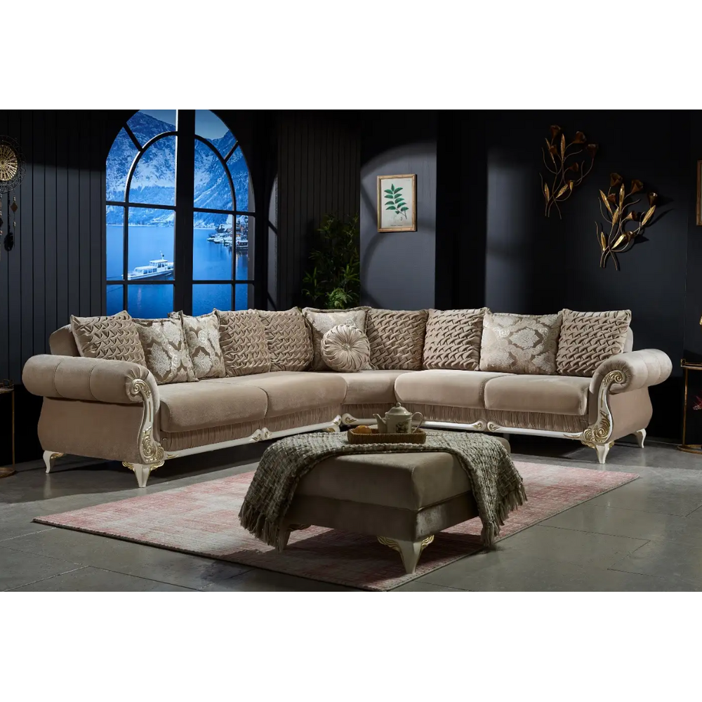 Coltar extensibil cu lada de depozitare Sehrazat