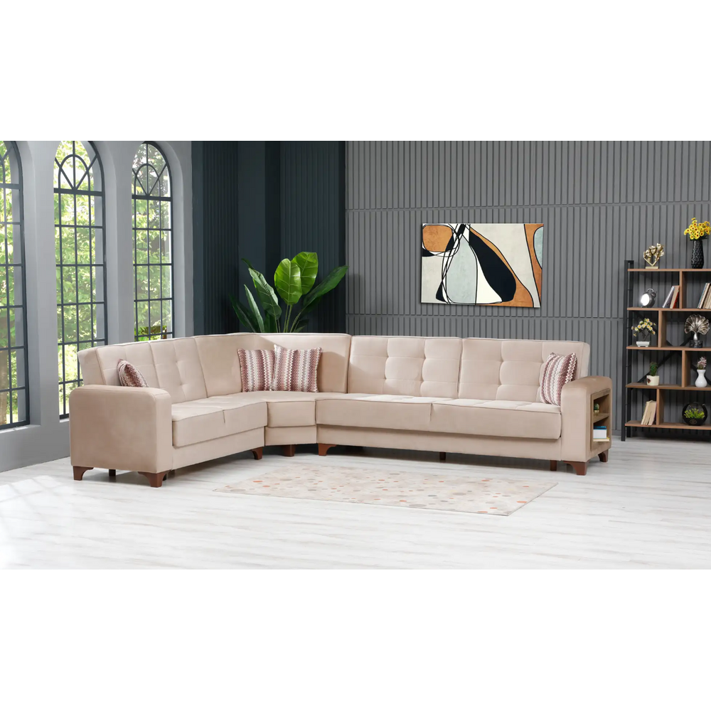 Coltar extensibil interschimbabil Teos,bej