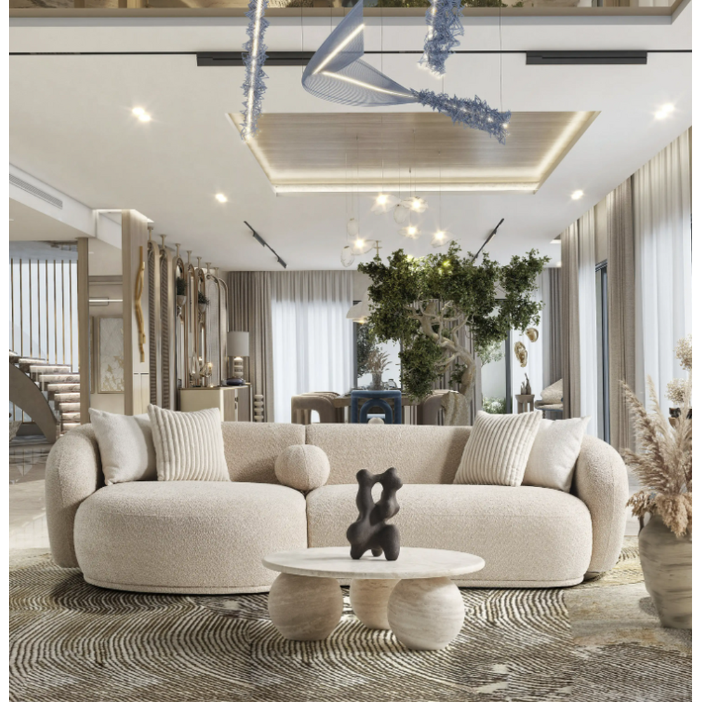 Coltar modern Boucle Leon