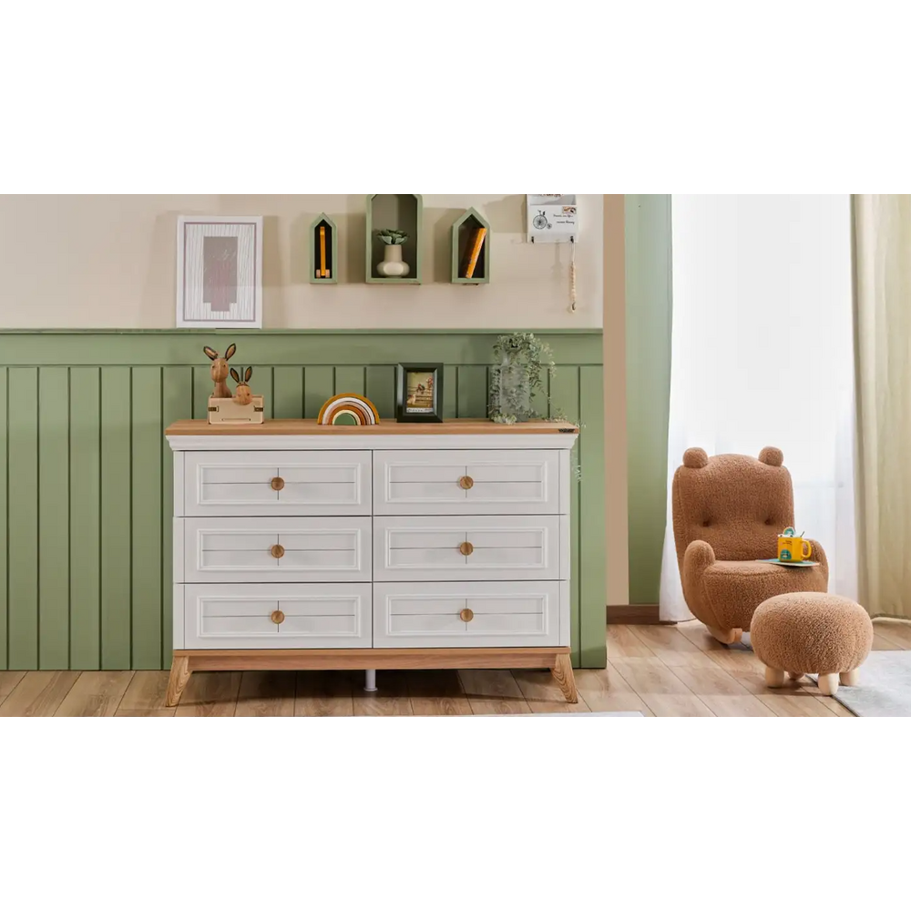 Comoda cu 6 sertare pentru copii,Alegra