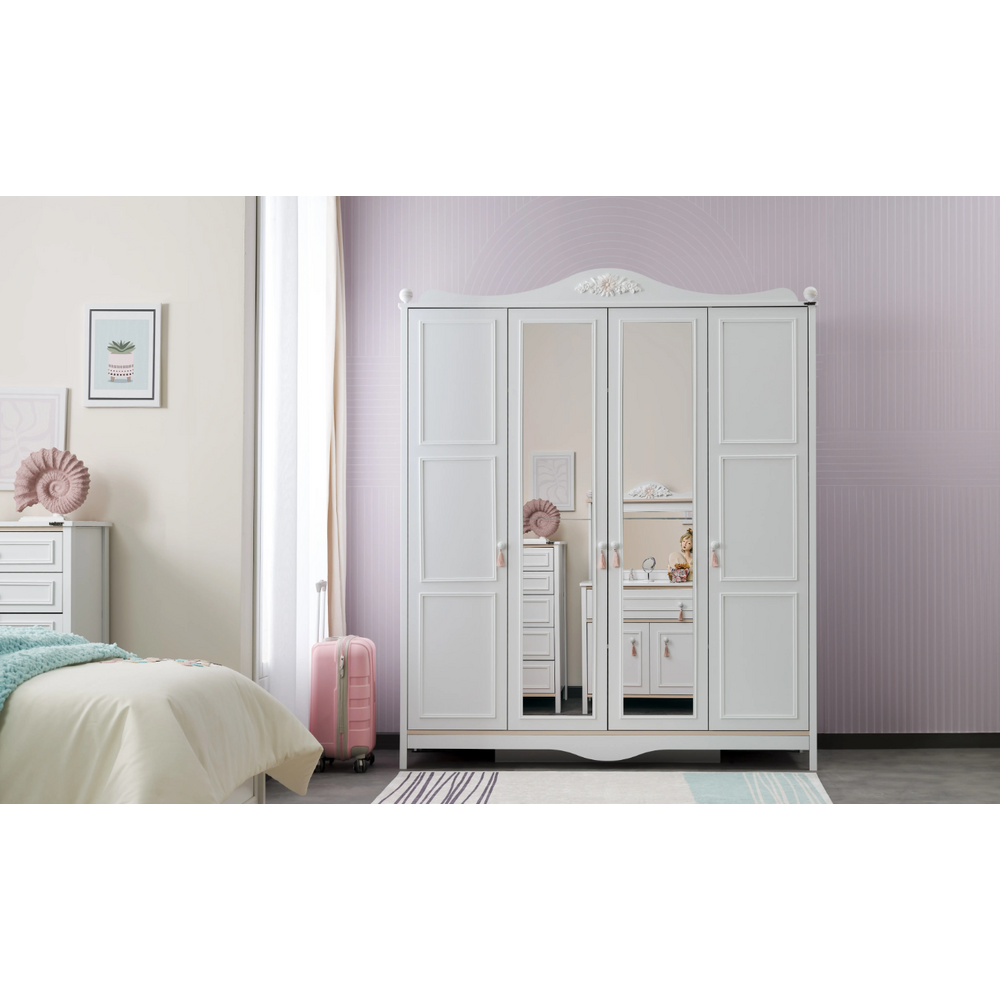 Dulap cu 4 usi pentru copii,Alya