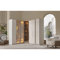 Dulap modular 7 usi ,pe colt Verona