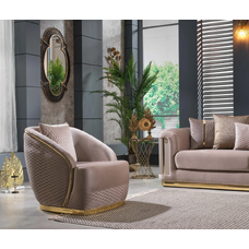 Fotoliu fix Elegance,bej