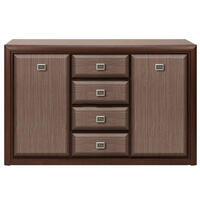 Comoda  2 Usi 4 Sertare Wenge Shtroks Bavy09