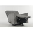 Fotoliu rotativ cu recliner manual gri  Bavy