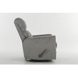 Fotoliu rotativ cu recliner manual gri  Bavy