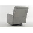 Fotoliu rotativ cu recliner manual gri  Bavy