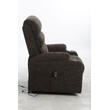 Fotoliu cu recliner power lift maro Bavy