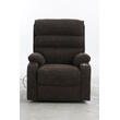 Fotoliu cu recliner power lift maro Bavy