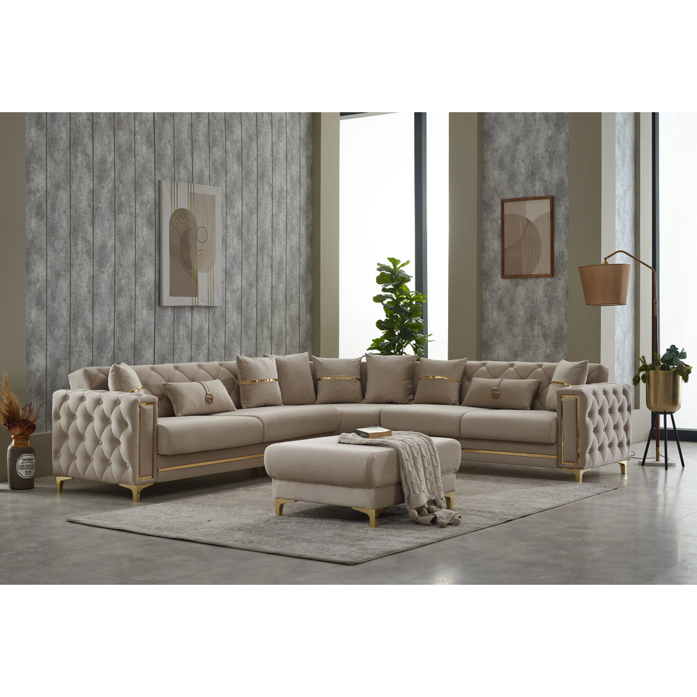 Set Coltar extensibil cu Taburet Bolivia