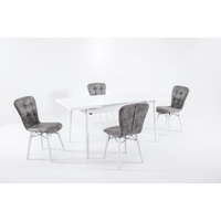 Set Masa extensibila cu 6 scaune Bello