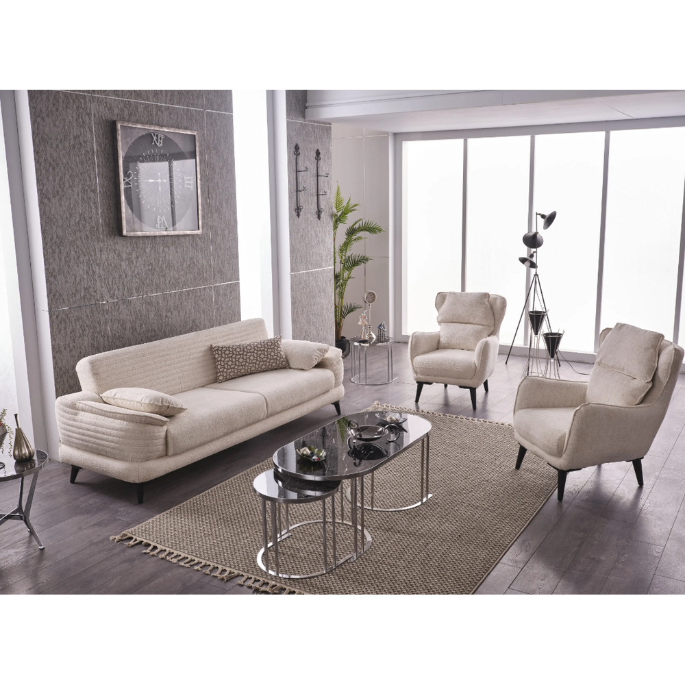 Set canapele extensibile si fotolii Porto 3+1+1