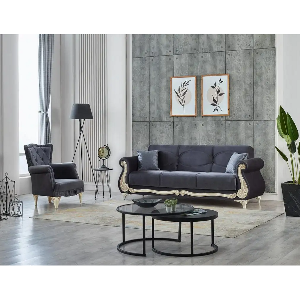 Set canapele extensibile si fotolii Victoria 3+1+1