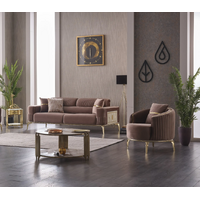 Set canapele extensibile si fotolii moderne Armoni 3+1+1