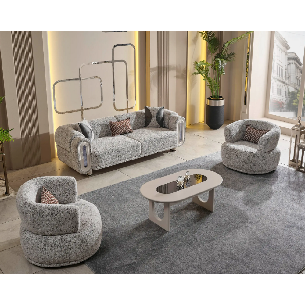 Set canapele semiextensibile si fotolii fixe ,Parma