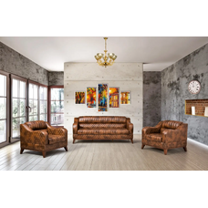 Set canapele si fotolii fixe Gold 3+1+1