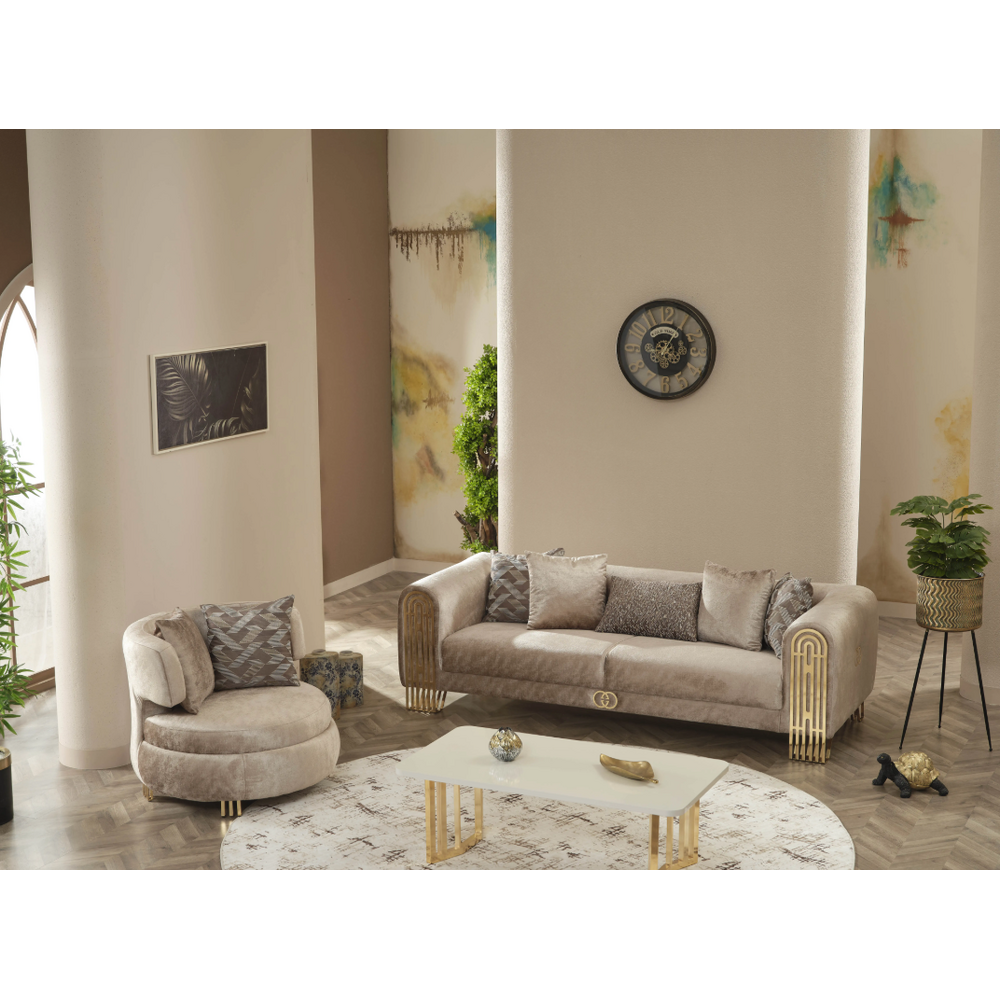 Set canapele si fotolii fixe Monaco 3+1+1