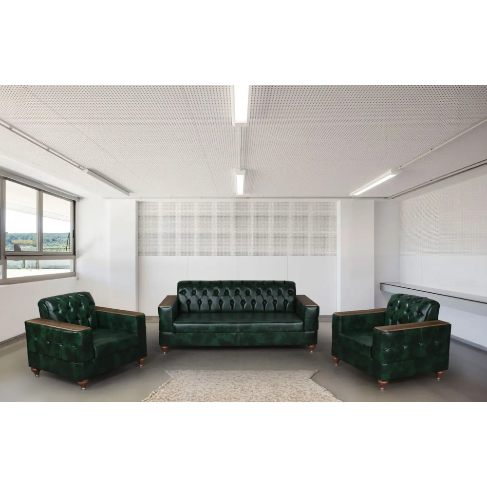 Set canapele si fotolii fixe Panama Chesterfield 3+1+1