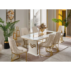 Set mobilier dining Zen, Scaun de Lux