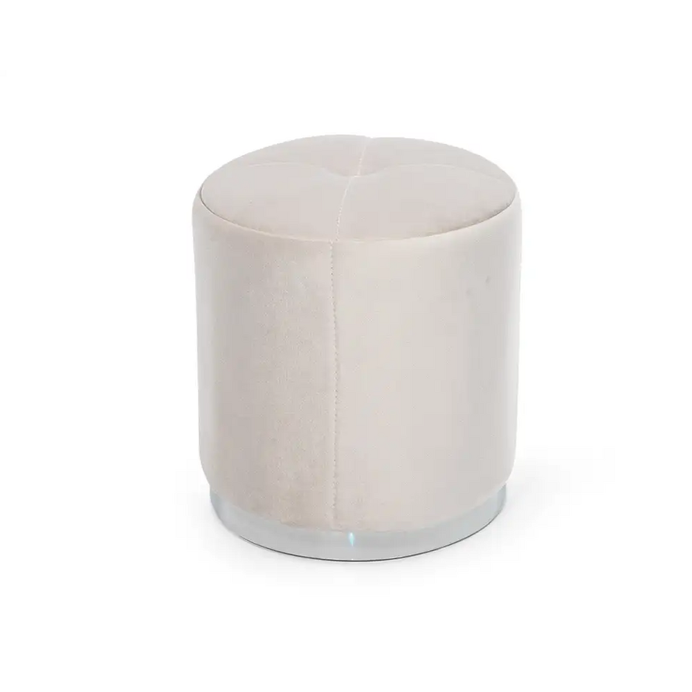 Taburet rotund din catifea,Lady