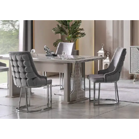 Scaun de Lux Milano,crom