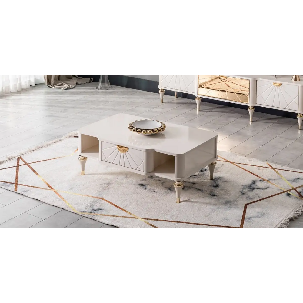 Masuta de cafea Berna ,crem