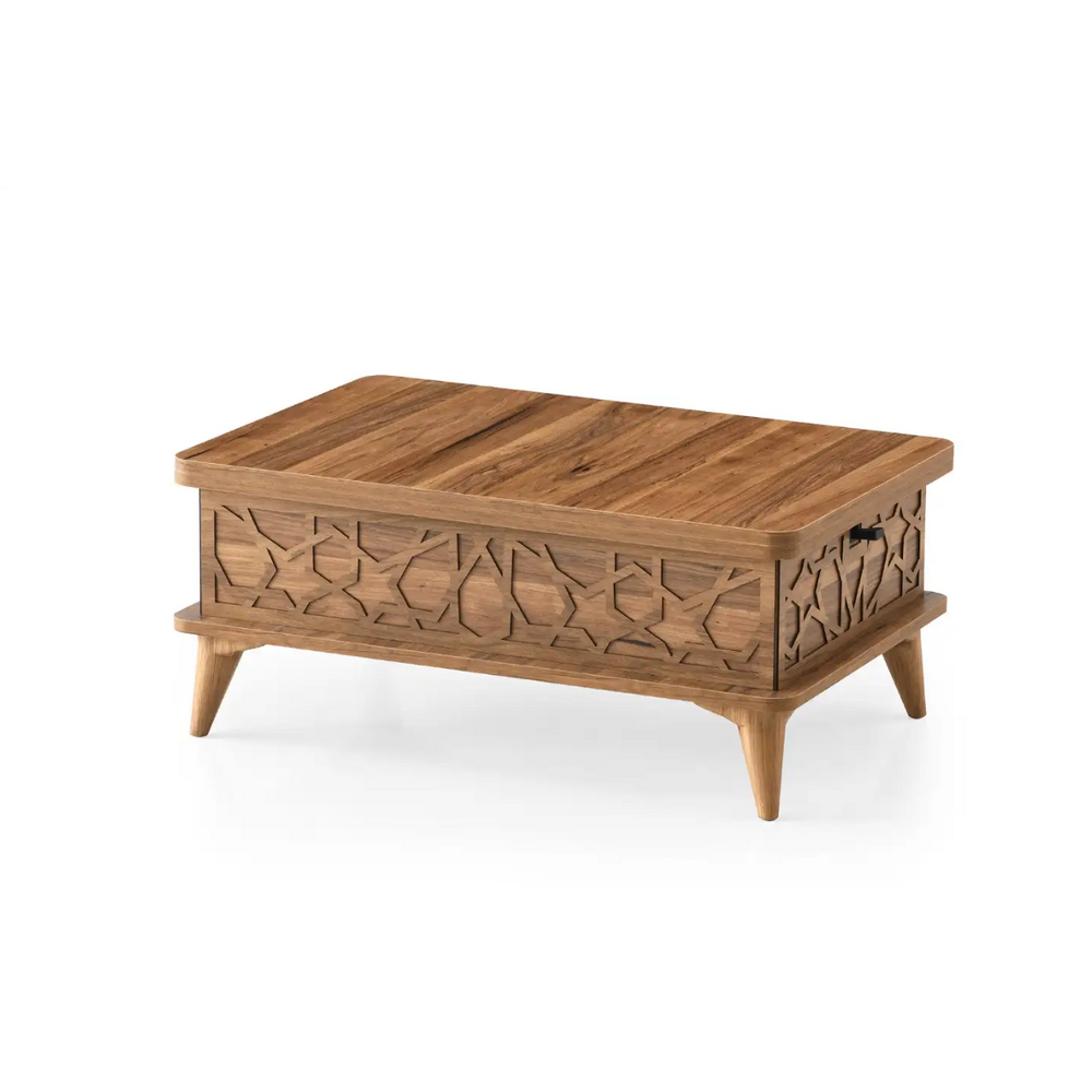 Masuta de cafea extensibila multifunctionala Still nuc