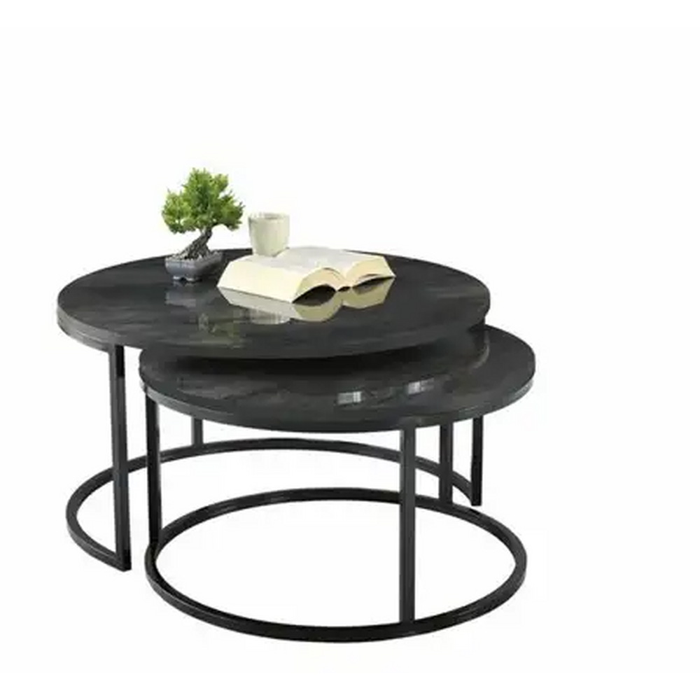 Set 2 masute cafea Luna