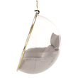 Scaun suspendat, transparent/ auriu/ gri, BUBBLE NEW TIP 1