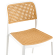 Scaun, stivuibil, albă / bej, RAVID TIP 1