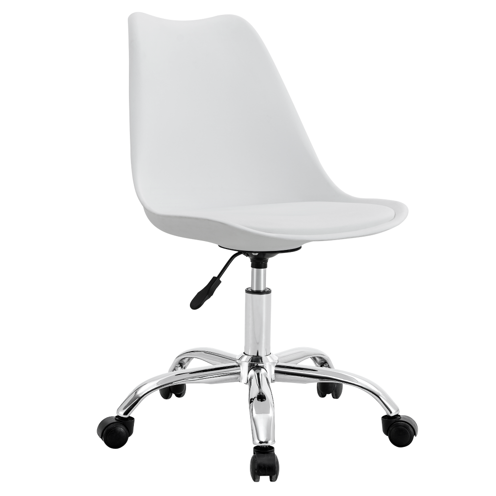 Scaun de birou, alb, DARISA 2 NEW