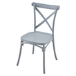 Scaun, pliabil, gri, SAVITA