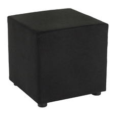 Taburet, material Alova, negru, REGOR