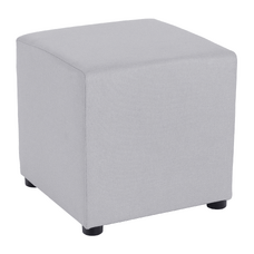 Taburet, ţesătură Savana, gri deschis, REGOR