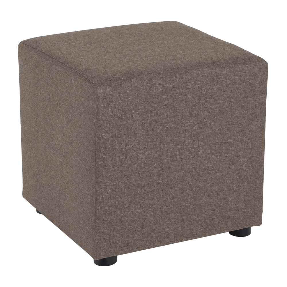 Taburet, ţesătură Savana, maro, REGOR