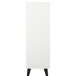 Comodă, albă, BOGAN 5S40