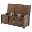 Cutie de depozitare pentru grădină, maro, LADAM