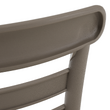Scaun stivuibil, gri maroniu taupe, SAVITO