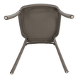 Scaun stivuibil, gri maroniu taupe, SAVITO