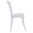 Scaun stivuibil, alb, SAVITO