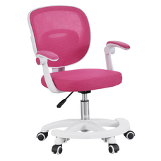 Scaun pivotant, zmeură/alb, TRIXI TYP 2